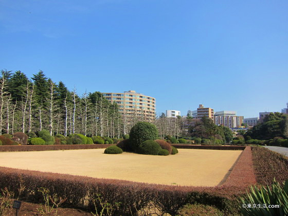 新宿御苑のフランス庭園