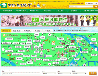 不動産サイト比較｜タウンハウジング