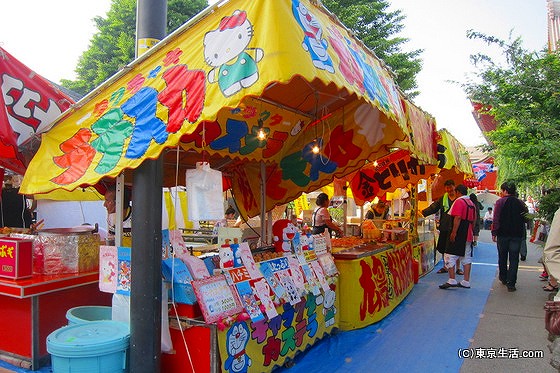 三社祭りの屋台