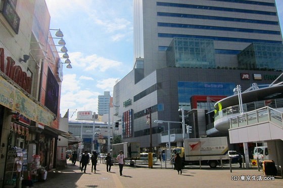 活気ある船橋駅