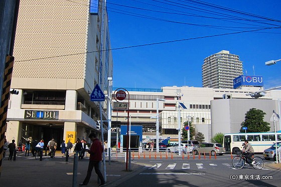 船橋には西武と東武がある