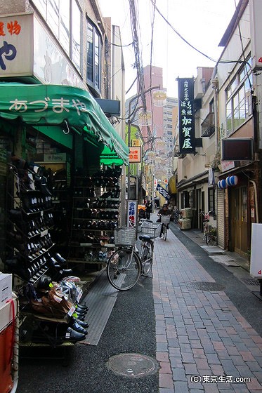 中通り商店街の店舗