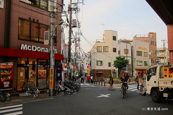 豪徳寺の駅前