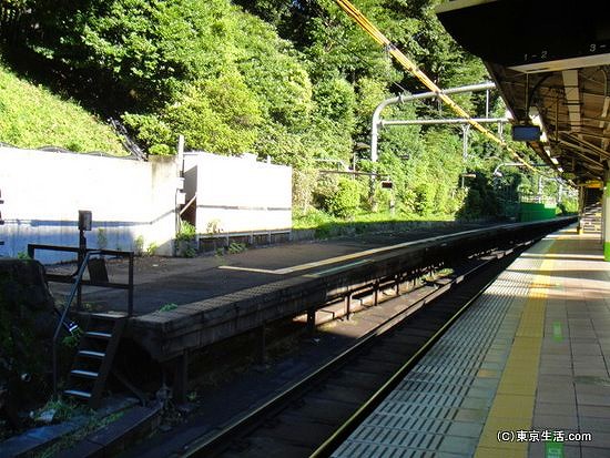 原宿駅の臨時ホーム