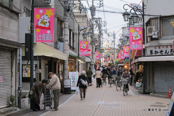 人情味ある商店街がある十条