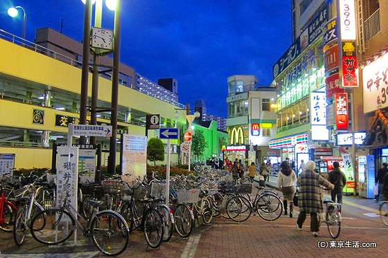 蒲田駅の南側広場