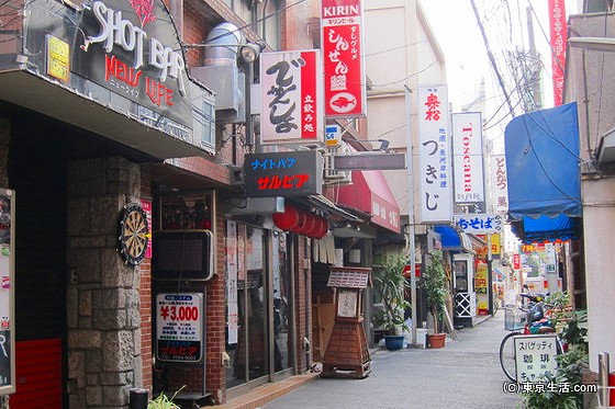 亀戸の路地