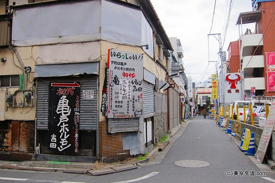 亀戸の商店街|ホルモン臭と中国臭が漂ってましたの画像