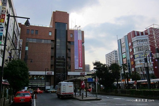 亀戸駅の駅前ロータリー