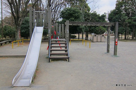 亀戸中央公園で遊ぶ