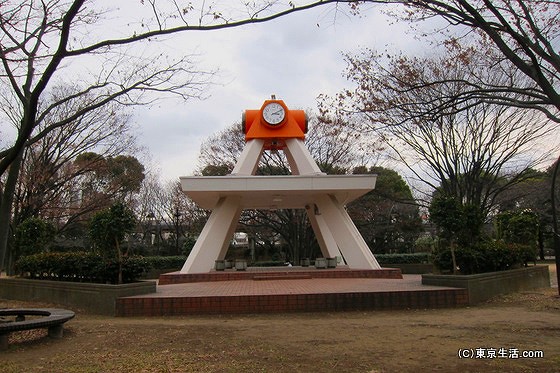 亀戸中央公園の時計台