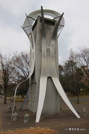 亀戸中央公園のオブジェ