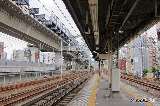 神田駅のホーム