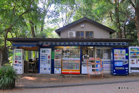 井の頭公園の売店