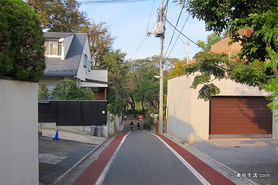 井の頭公園裏の住宅街