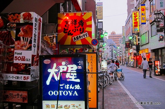 飲食店が多い