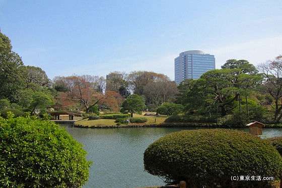 六義園の庭園