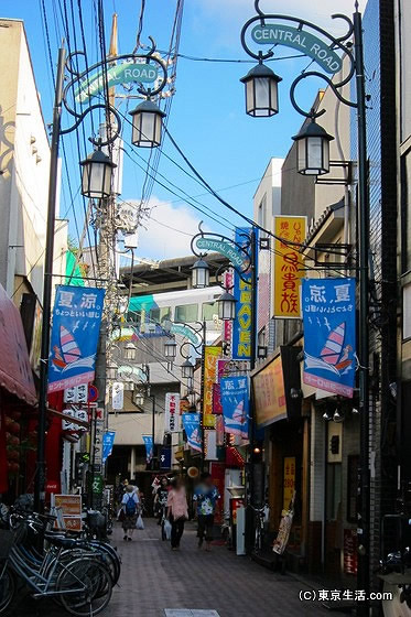 高円寺駅周辺の商店街