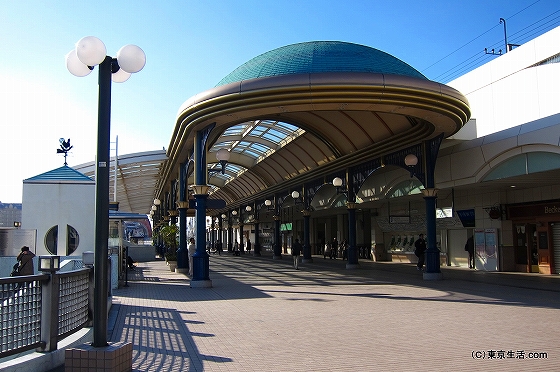 人がいない舞浜駅