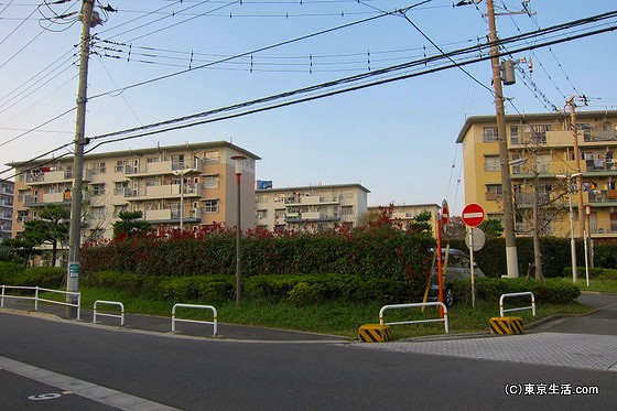 若松団地の風景