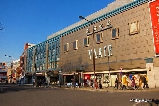 南越谷駅周辺|新越谷バリエと駅前ロータリーの画像