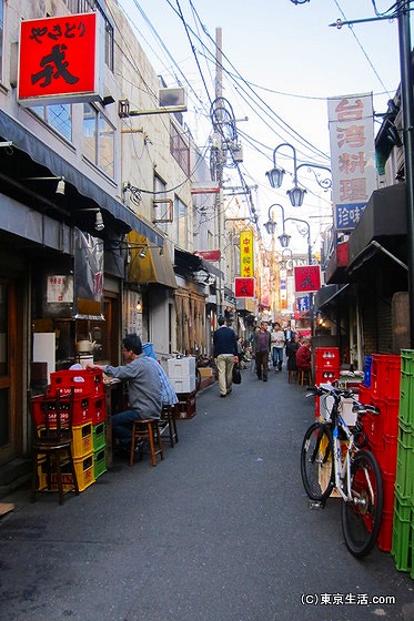 西荻窪南口の飲み屋街