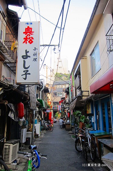 昭和的な西荻窪の飲み屋街