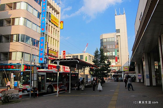 西荻窪駅のロータリー