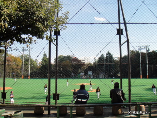 西戸山公園の野球場