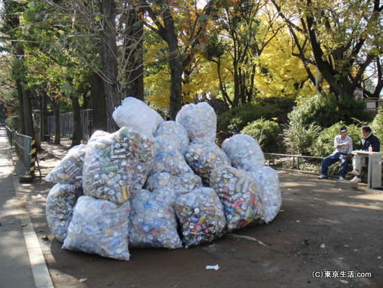 西戸山公園のホームレスさんと仕事結果