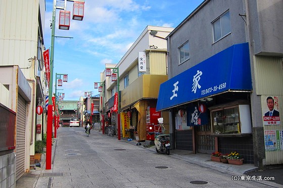 法華経寺の門前町