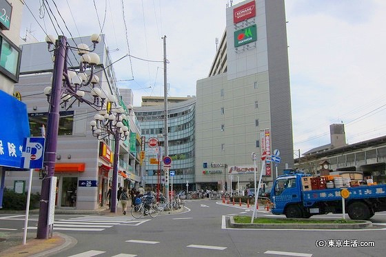 下総中山のロータリー