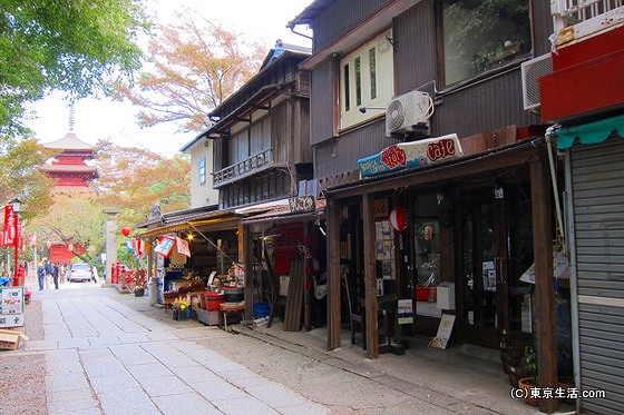 法華経寺のカフェ