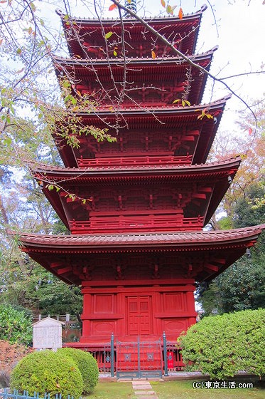 法華経寺五重塔