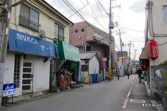 下総中山の飲み屋街