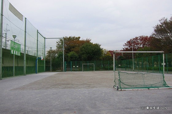 新小岩公園のフットサルコート場