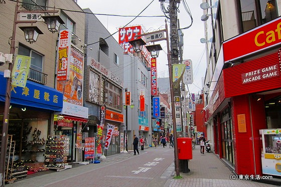 新小岩の繁華街