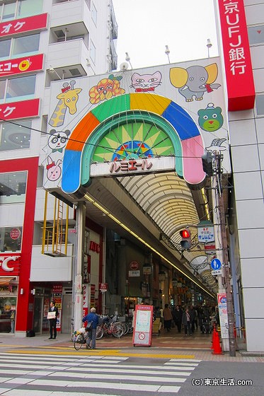 新小岩のルミエール商店街