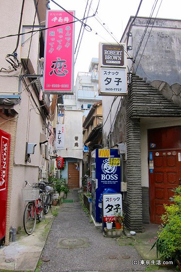 松島遊廓の路地