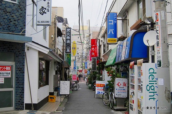 スナックが新小岩までつづく