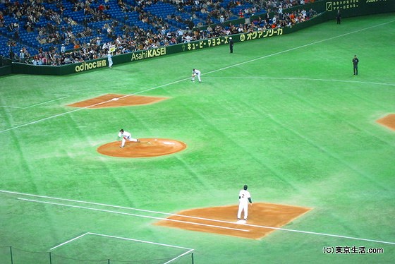 東京ドームのマウンド