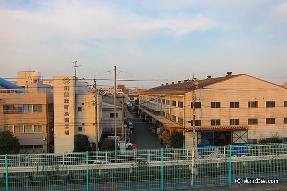 川口の工場地帯