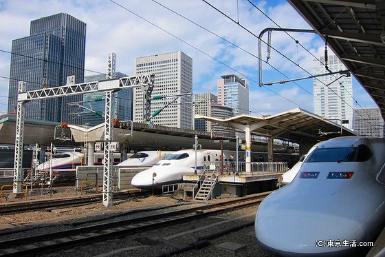 東京駅のホーム