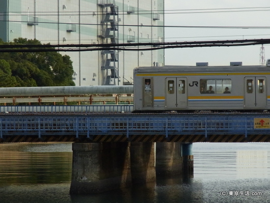 運河と鶴見線