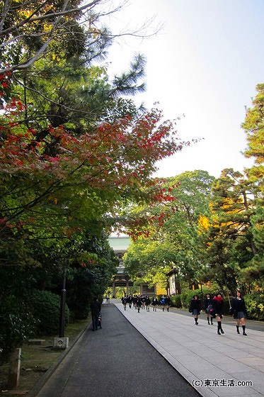 総持寺の山道