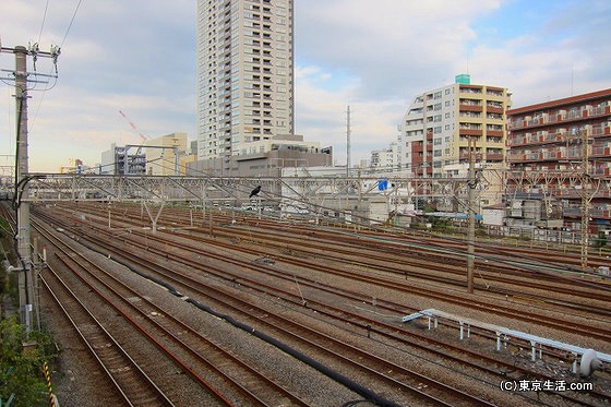 東海道線の線路