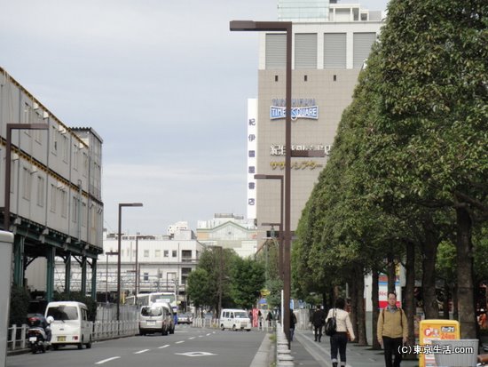 代々木駅からの新宿駅