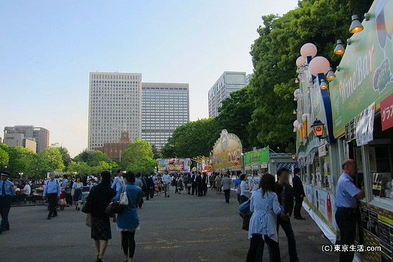 日比谷公園ビール