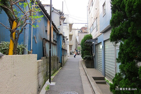 音羽の密集型住宅街