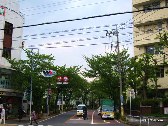 千歳船橋の商店街